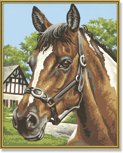 Portrét koňa (24 x 30 cm)