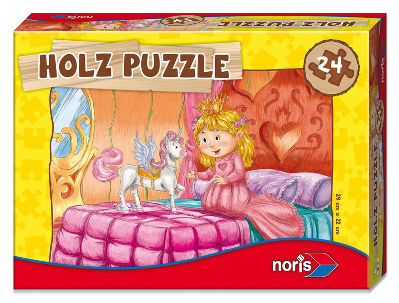 Drevené Puzzle - Princezná