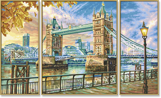 London Tower Bridge (80 x 50 cm)
