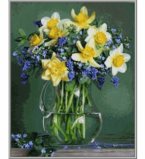 Kytica jarných kvetov (40 x 50 cm)