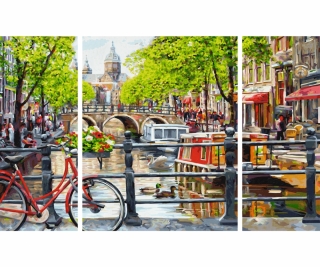 Amsterdam (80 x 50 cm)