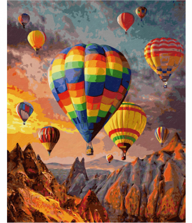 Teplovzdušné balóny (40 x 50 cm)