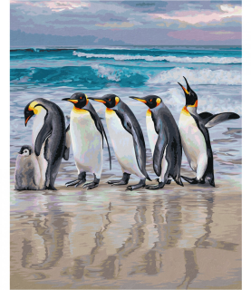 Tučniaky cisárske (40 x 50 cm)